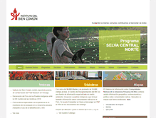 Tablet Screenshot of ibcperu.org